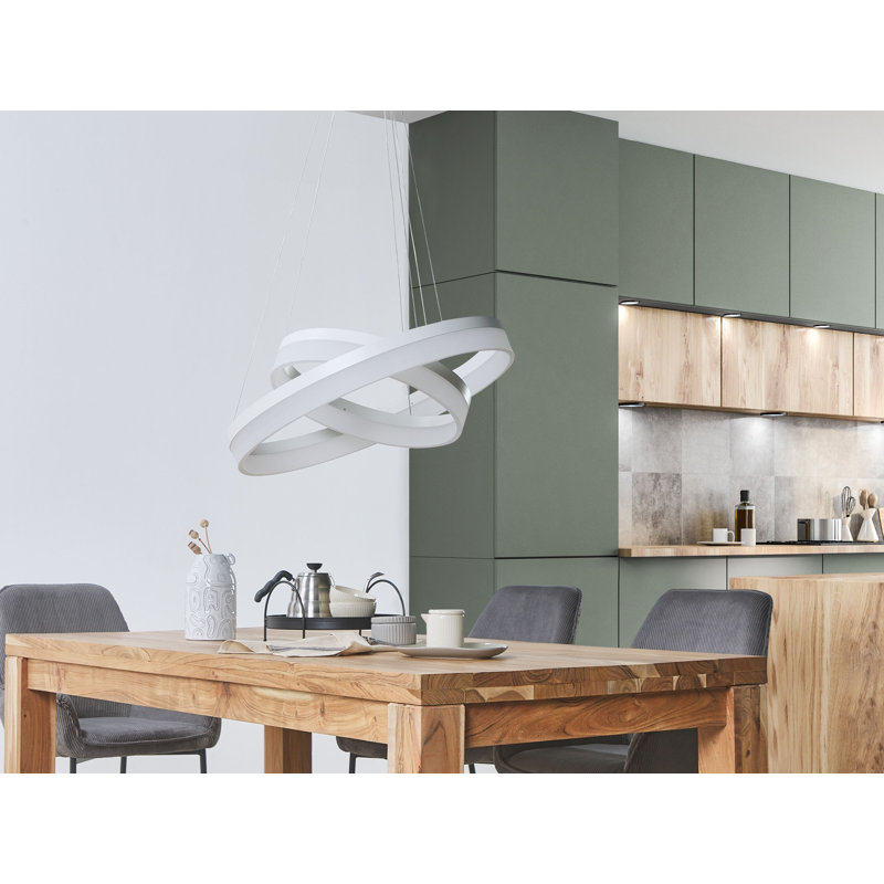 Toone 1 - Light Rose Gold LED Unique/Statement Pendant