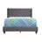 Transitional Queen Bed In Gray