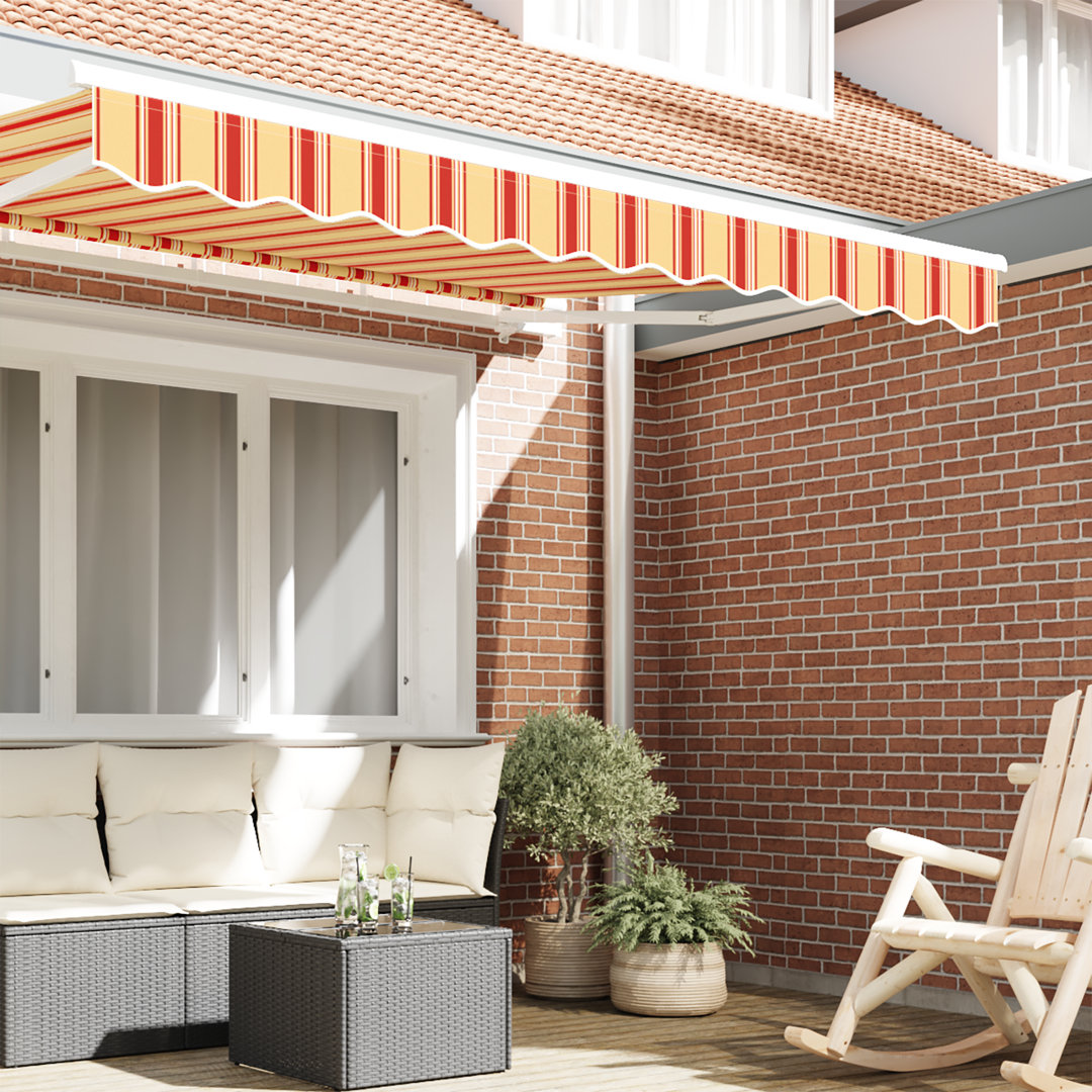 Breakwater Bay 20cm D Retractable Patio Awning