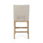 Ensemble de 2 tabourets de comptoir 27 pouces, tissu