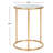 Myrtille Glass Top End Table-25773032-14175677