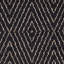 Tapis noir en jute / coton tissé à la main Wilmore-22122187