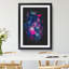 Many Jellyfish Paint Splash - Framed Print-56922848-56922849