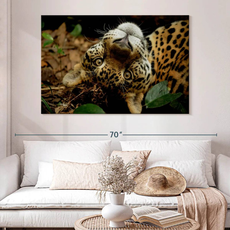 Brampt Lovable Jaguar, 34" H x 51" W