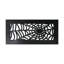 Évent de retour d'air 6 po x 14 po Spooky Gothic (8 po x 16 po au total) thermolaqué-109764567-109764807