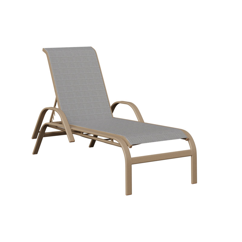 Méridienne berlinoise Berlin, Chêne veiné de bois, Gris