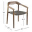 Chaise de patio empilable Jayda