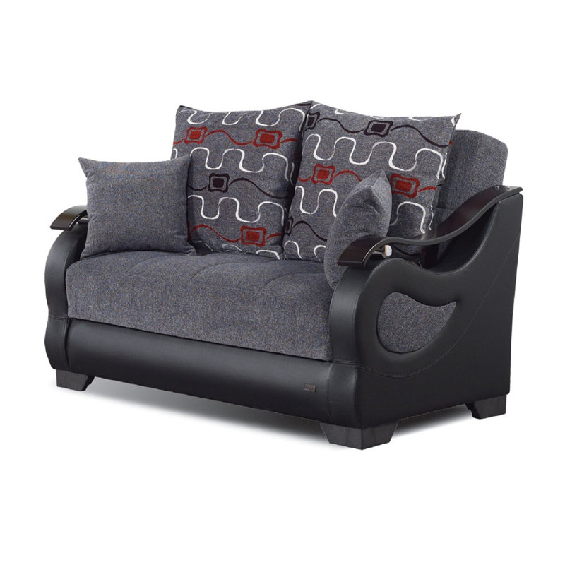 Baldev 62'' Upholstered Sleeper Sofa