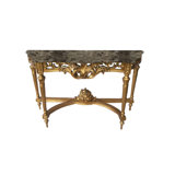 Rosia 54'' W Marble Console Table
