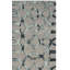 Tapis gris en laine touffeté à la main Budde-22521221
