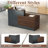 Modern L-Shaped Reception Desk With Storage Solutions-932626499