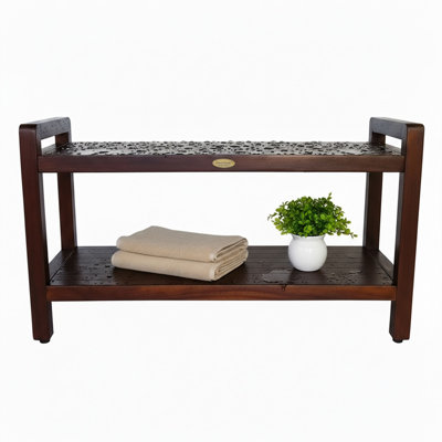 DecoTeak LiftAide Teak Garden Bench
