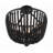 Conway Wrought Iron 4-Light Chandelier-336608187