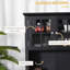 Garde-manger avec tablettes, portes et tiroirs