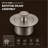 SUPPLYGIANT Lift and Turn Tub Drain Stopper,1-1/2 Bathtub Drain Assembly, Nickel Plated Finish-118644451