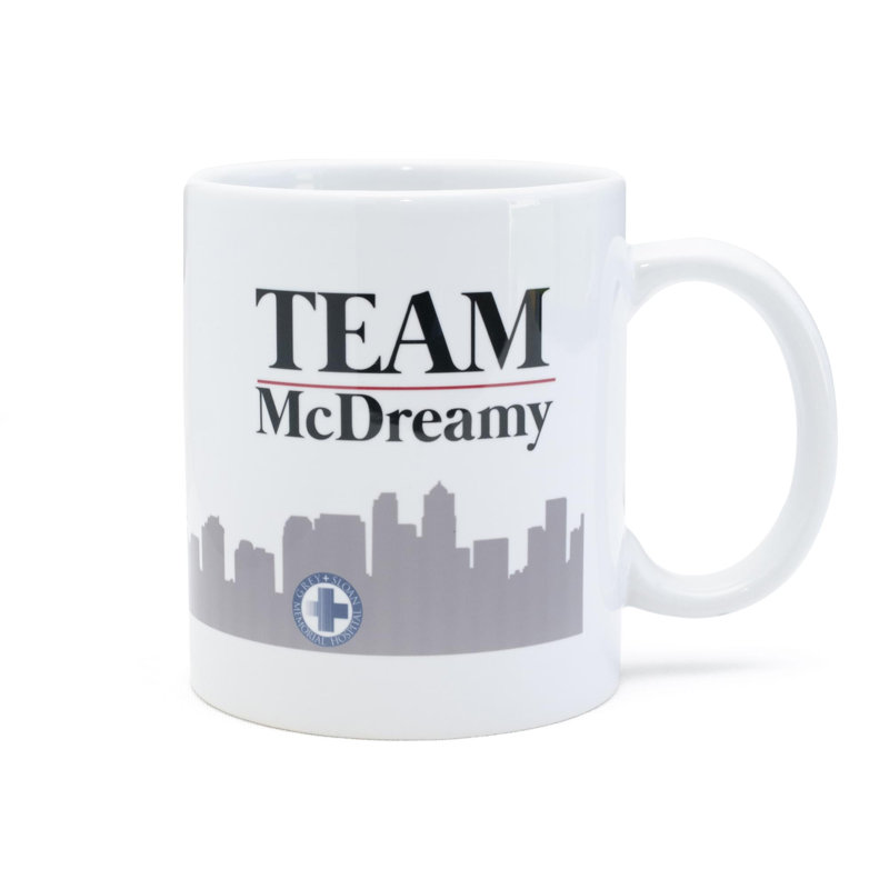Tasse en céramique Grey's Anatomy Team Mcdreamy | Peut contenir 11 onces