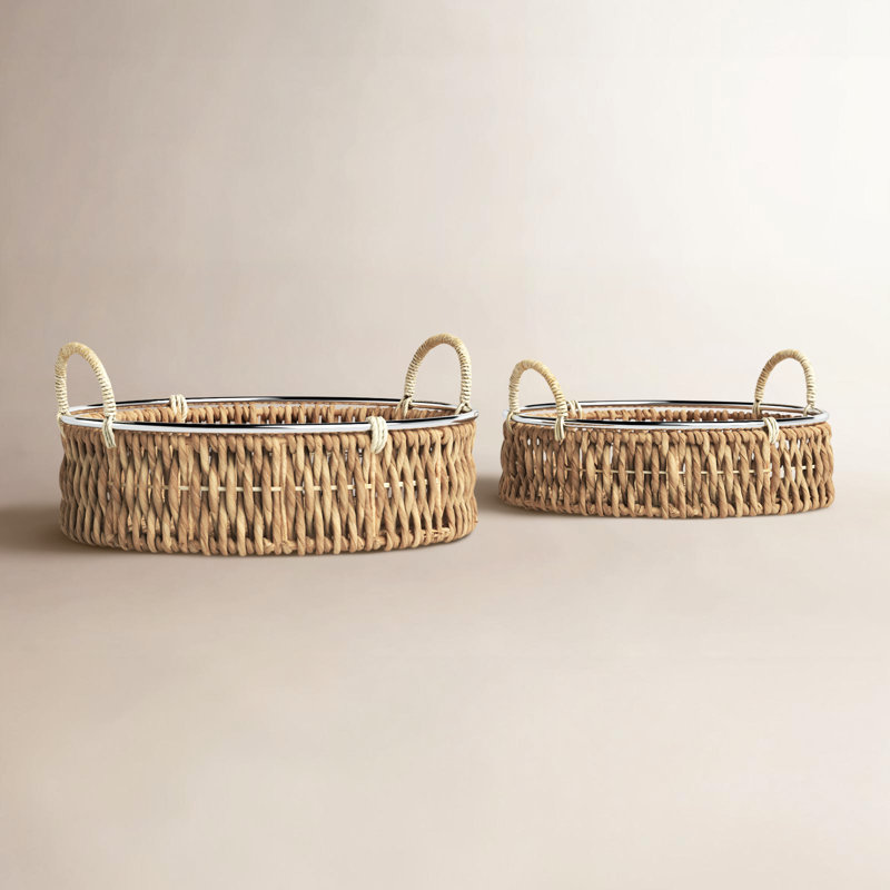 Joss & Main Wicker Decorative Basket