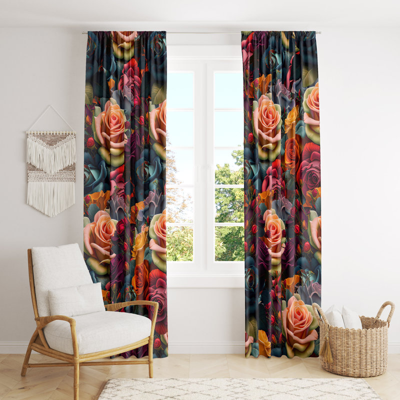 Rehan Room Darkening Curtain