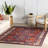 Nantale Medallion Machine Washable Area Rug-1879801935