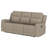 Peshawa Upholstered Motion Reclining Sofa Taupe-1256086371