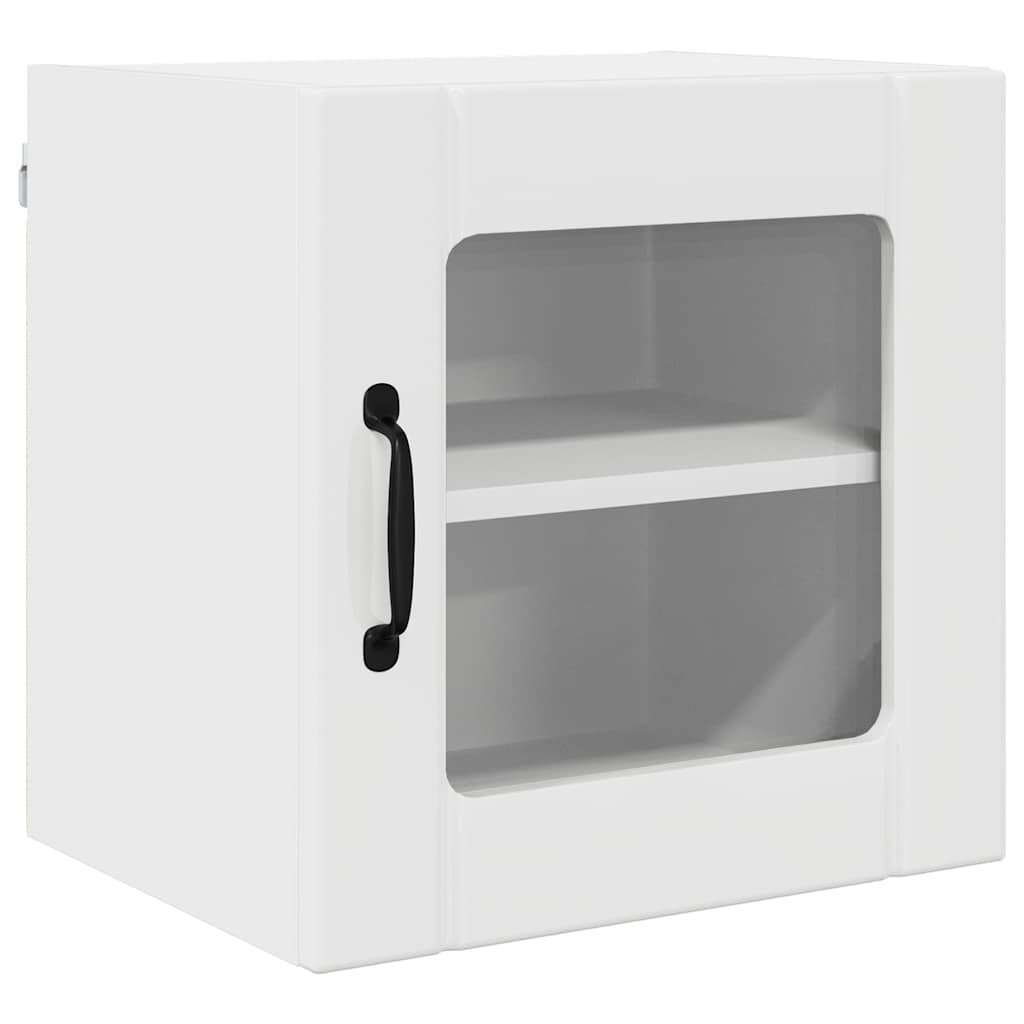 Vidaxl Kitchen Cabinet With Shelf High Gloss White 40 X 31 X 40 Cm