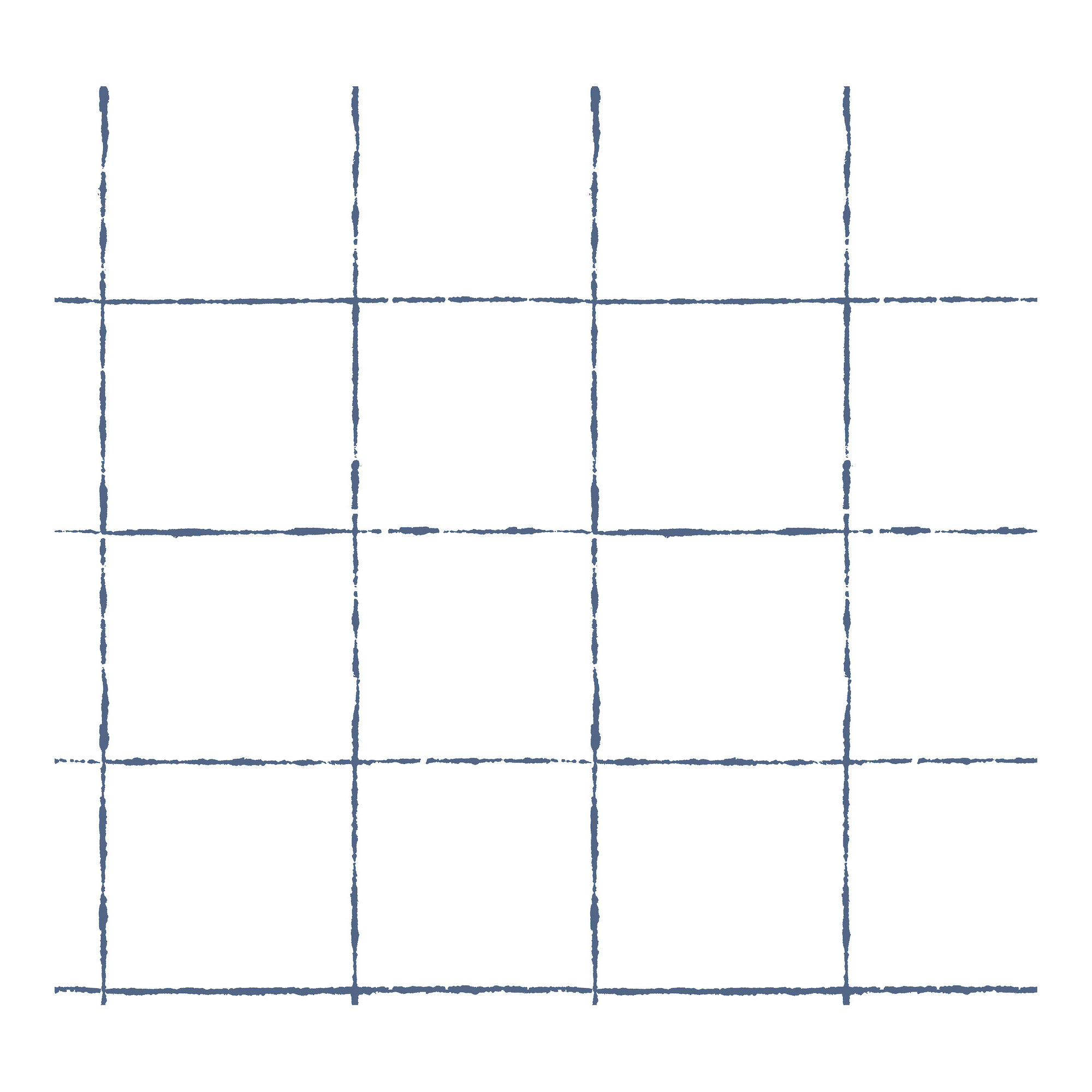 La Vitre Plaid Wallpaper, Blue