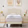 Kempst Upholstered Bed Frame with Adjustable Headboard & Solid Wooden Slats, Under Bed Storage, No Box Spring Needed