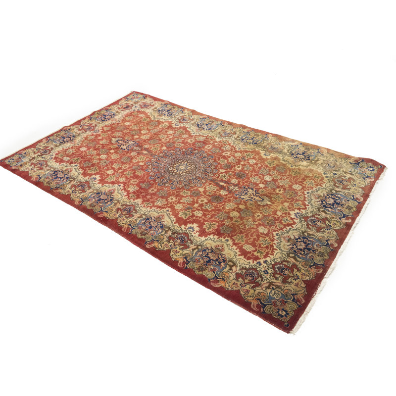 Red Traditional 4'5X7 Bakhtiari Oriental Area Rug
