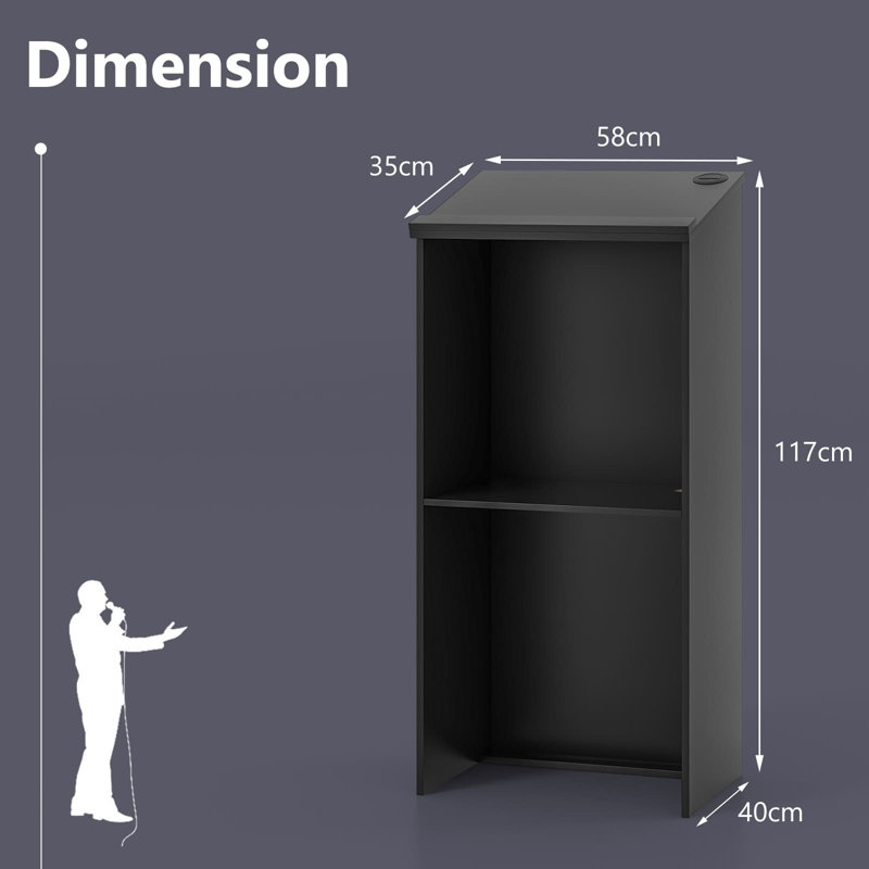 Sheaira 117cm H x 58cm W Corner Bookcase