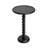 Willoughby Spiraled Mango Wood Round Side Table-1897090054