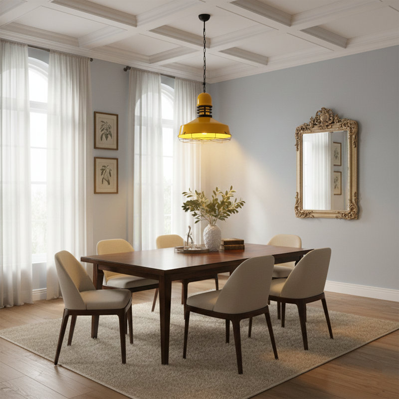 Maxton 1-Light Unique Industrial Barn Pendant
