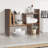 Natural Wood Tone Desktop Bookshelf, Manufactured Wood Desk Organizer for Office & Dorm-1024306709