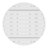 Laguna Outdoor Poly Adirondack 38" Round Coffee Table-107330425