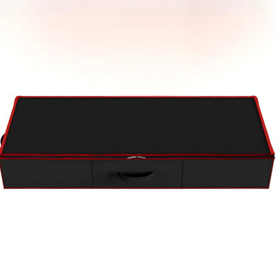 Wrapping Paper Organizer - Under Bed Storage For 25-40 Rolls Gift Wrapping Paper,Black