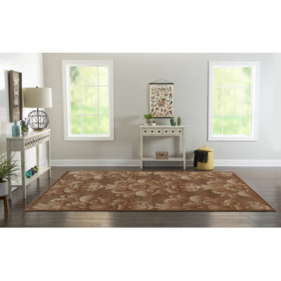 Tapis de zone brune médaillons Bradley Junction