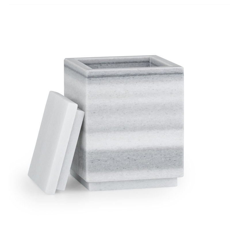 Equator Marble Bathroom Storage Container