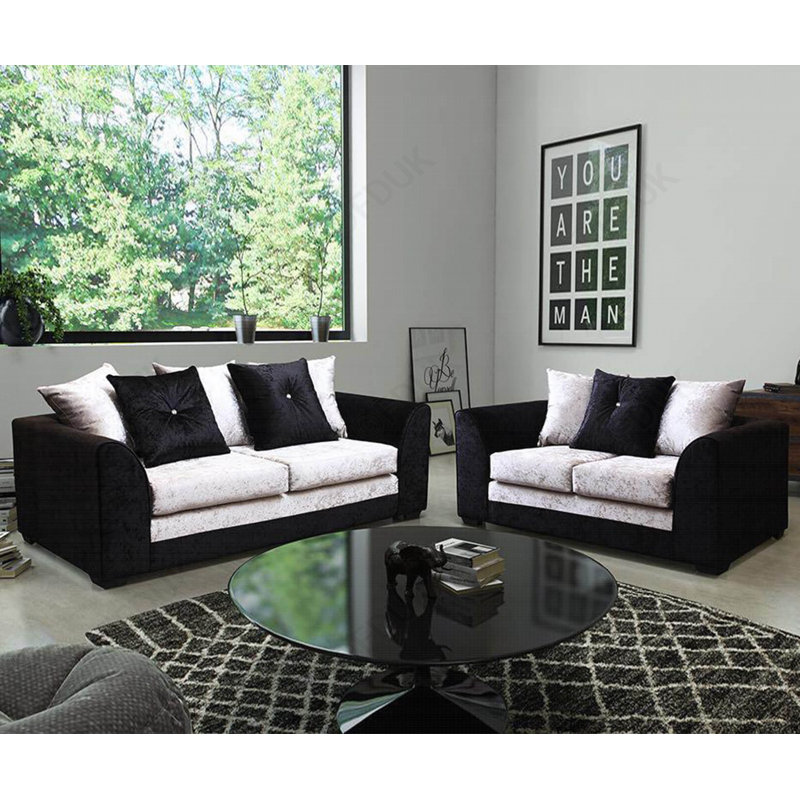 Velvet Living Room Set