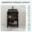Meuble-lavabo simple autoportant de 24,4 po avec plateau en bois manufacturé Kreutzer-252555282-237822155-252555281