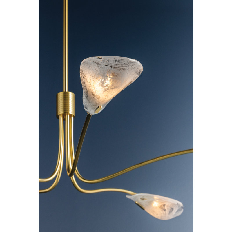 Darfield Floor Lamp, 5 Lights, 12.25" H x 56" W x 56" D