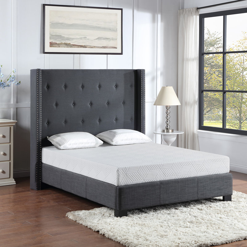 Matelas simple en mousse viscoélastique imprégnée de gel 6 po Alwyn Home Amini