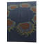 Tapis carré bleu marine Otto