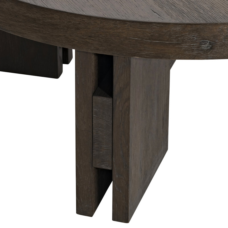 Outline Solid Wood Cocktail Table