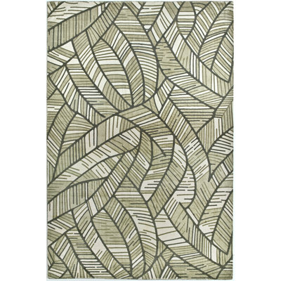 Alusine Abstract Flat Weave Area Rug