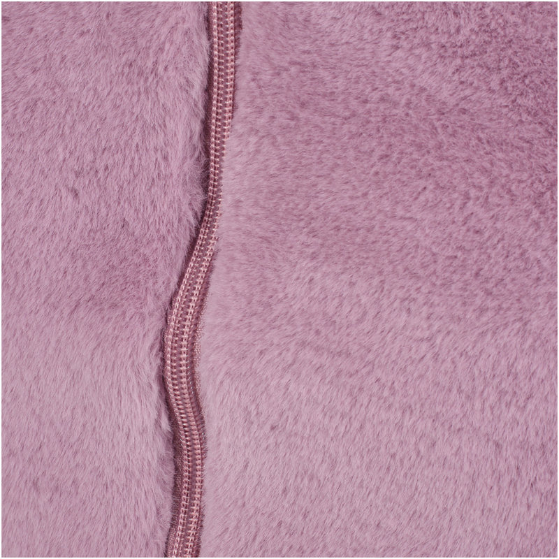 Fauteuil à billes arrondi 3 pieds Kavel, lavande, Lavender Faux Fur