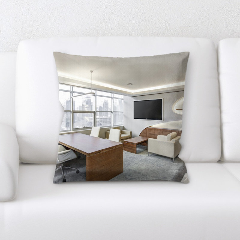 Office Throw Pillow