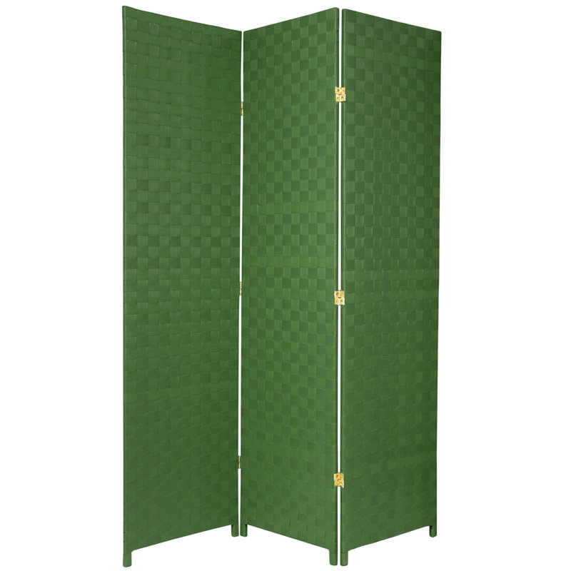 Outdoor Folding Screen, White, 47" H, 6