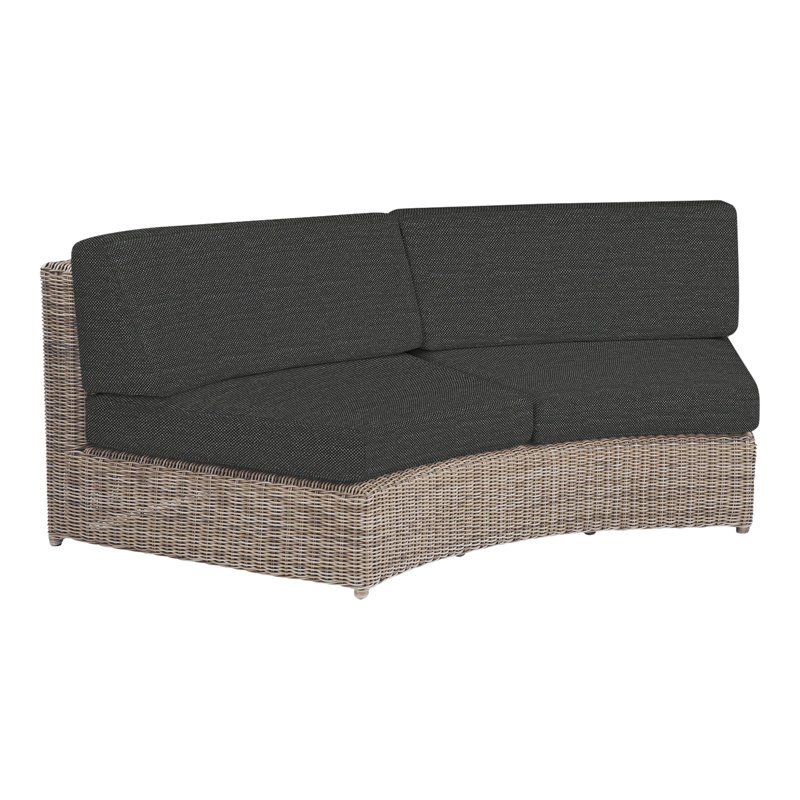 Sag Harbor Outdoor 3 - Piece Conversation Set, Perigold Ishi Anthracite, Sag Harbor Oyster