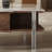 Irregular rock plate storage coffee table