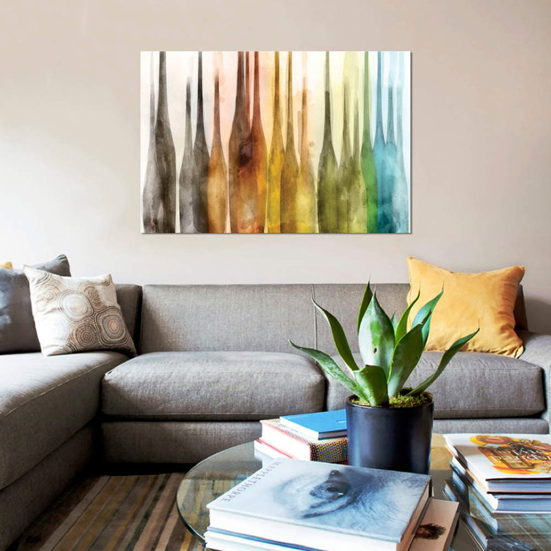 «In Milan», reproduction sur toile, H 40 po x l 60 po x P 1,5 po, Toile tendue, Pas de tapis