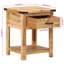 Houten 40cm W Solid Wood Bedside Table
